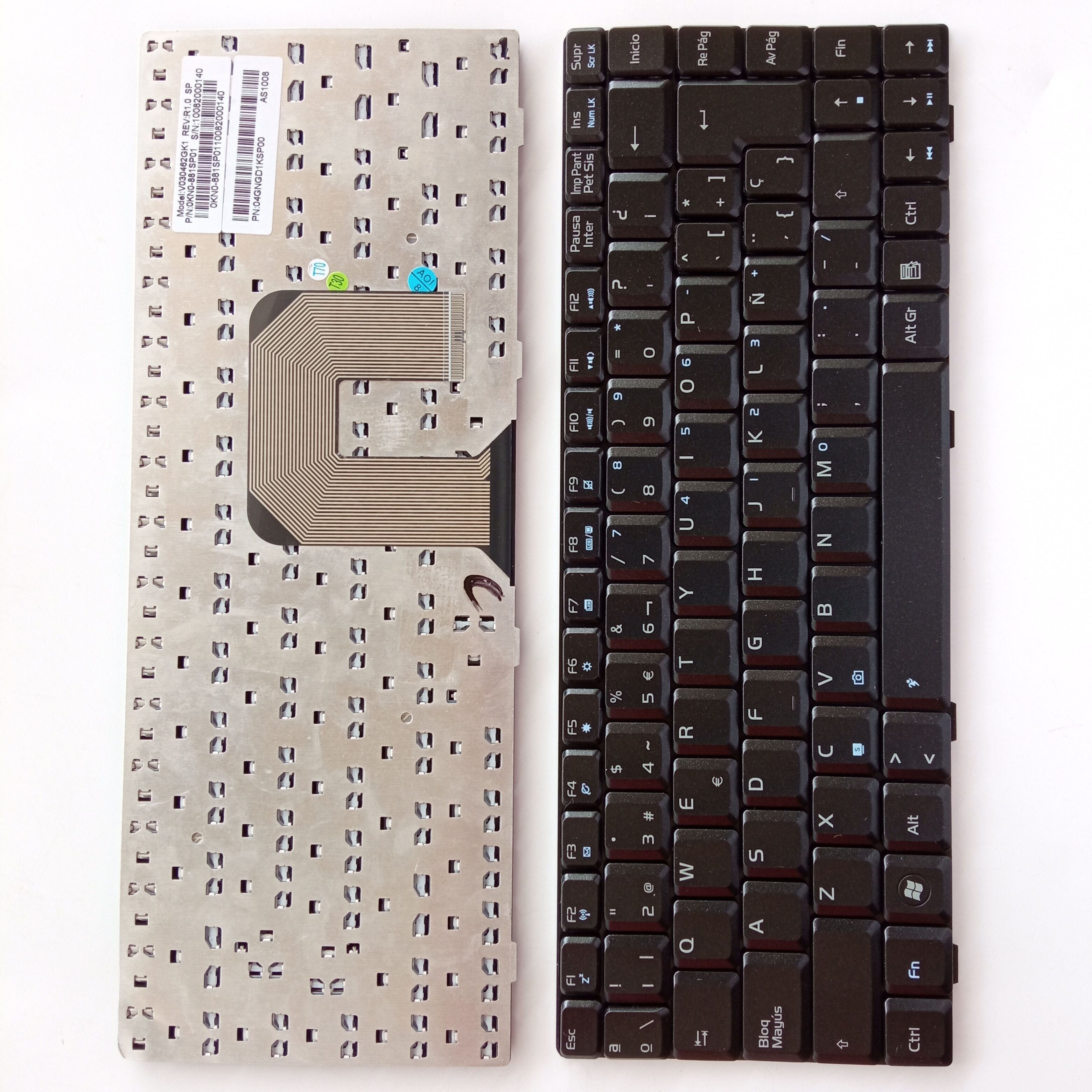 Picture of New Replacement Laptop Keyboard For ASUS F6/F9 BLACK SP Layout
